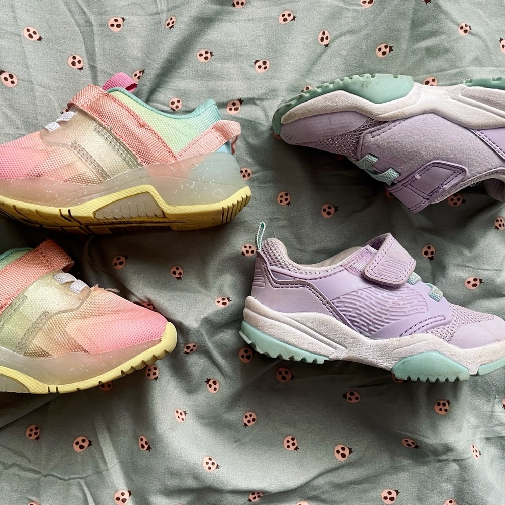 Toddler girl size 5 shoe lot